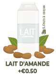 Lait d'amande