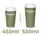 Taille boisson 450ml / 550ml
